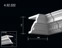 4.32.222  Polyurethane decorative elements