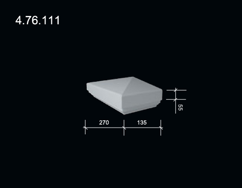 4.76.111 Polyurethane  balustrades