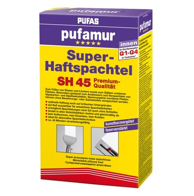 pufamur SH45 Суперсxватывающаяся шпаклёвка