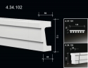  4.34.102  Фризы и архитравы  из полиуретана