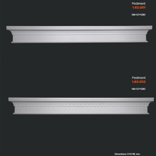 1.63.001 Polyurethane element of framing doors