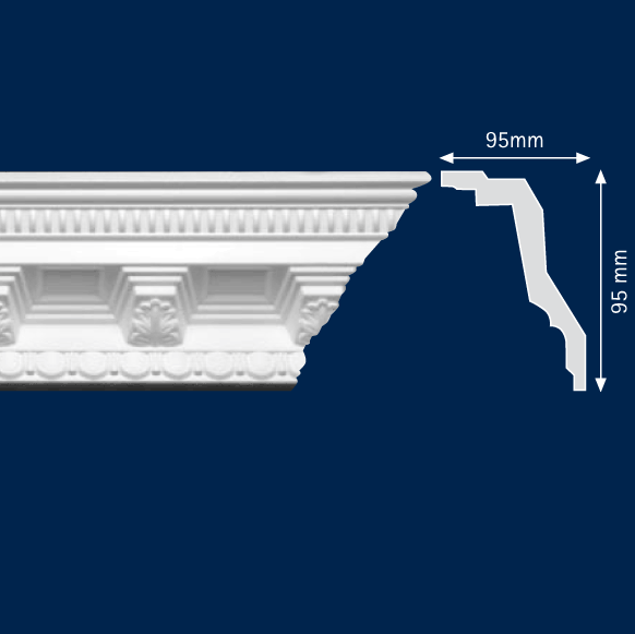 TINA Ceiling polystyrene molding