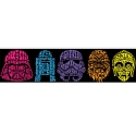 101386 Star Wars Neon Head border
