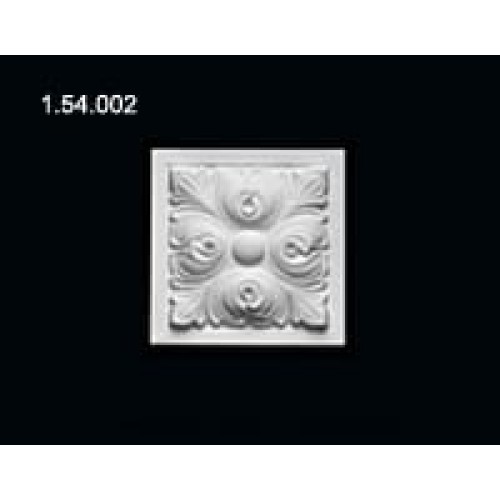 1.54.002 Poliuretāna durvju apdares elements(kvadrats)