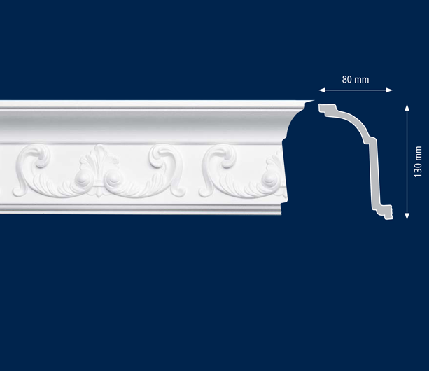 ISABELL Ceiling polystyrene molding