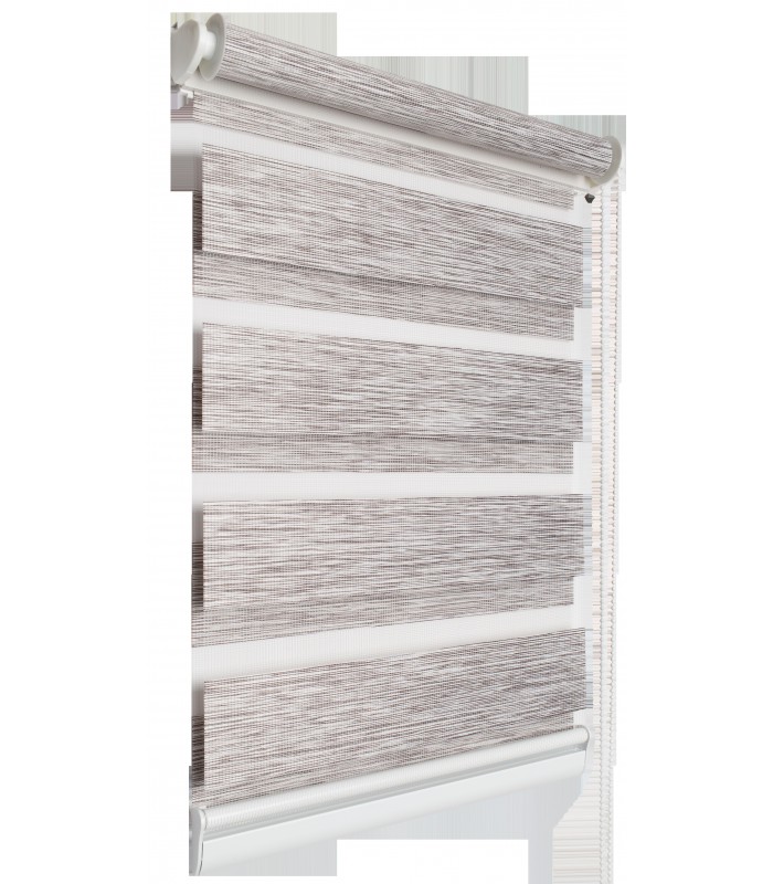 12 Roller blinds / gray linen