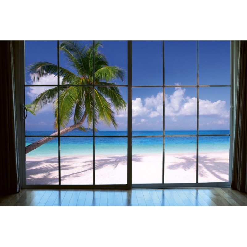 MS-5-0203 Beach Window View