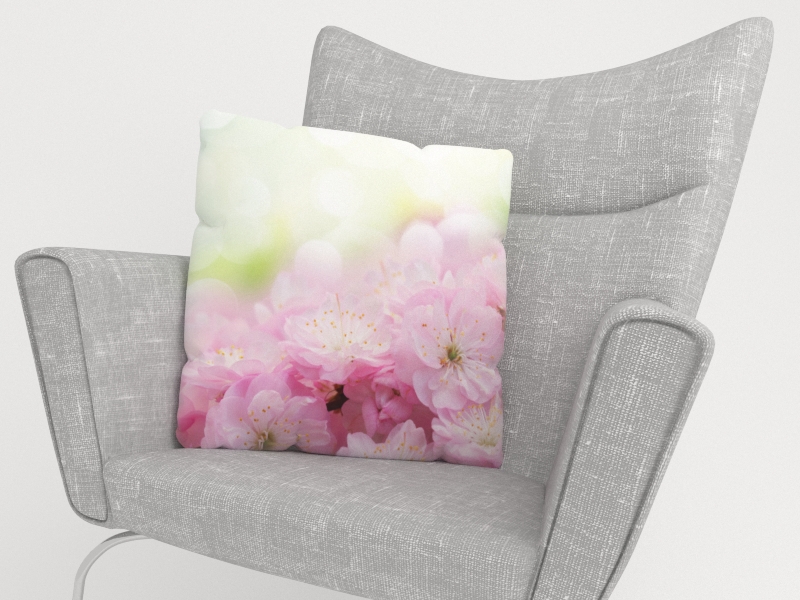 Pillowcase Flowers of sweet cherry