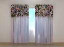 Photo curtains Flower Lambrequins. Fantasy