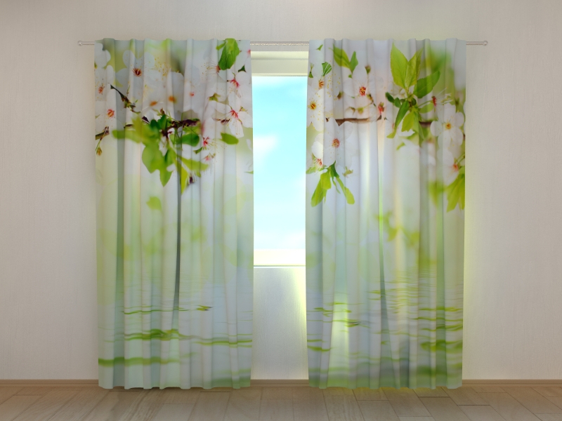 Photo curtains Spring Bloom