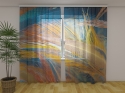 Photo curtains Bohemian Boho Style Feather