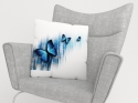 Pillowcase Blue Butterflies