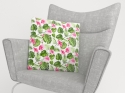 Pillowcase Tropical Flowers on the white