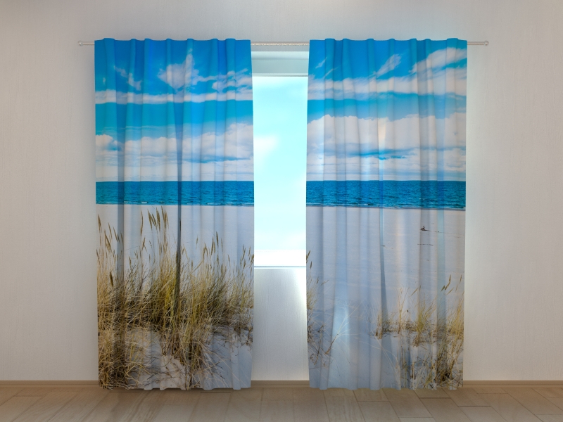 Photo curtains  White Coast