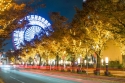 Ferris wheel at Port of Kobe in Japan