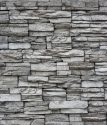 Gray brick wall 