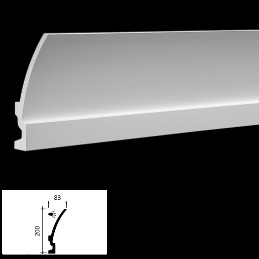 1.50.622 Polyurethane cornice