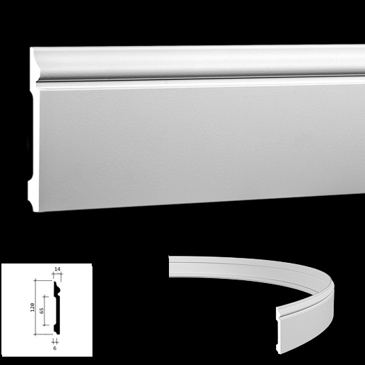 1.53.108 Polyurethane floor plinth