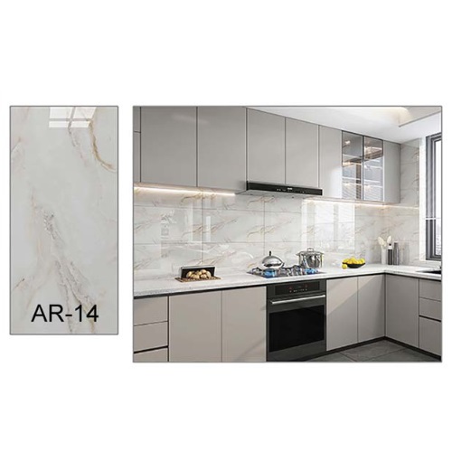 AR-14 PVC sticker - marble