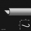 1.50.710 Карниз из полиуретана