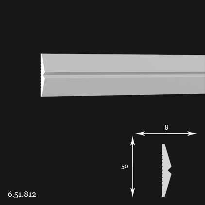 6.51.812 Молдинг из полиуретана