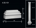 4.53.101 Polyurethane facade pilasters