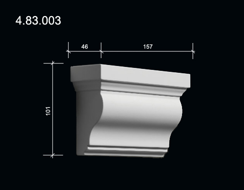 4.83.003 Фасадные kронштейны из полиуретана