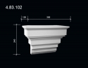 4.83.102 Polyurethane Facade brackets