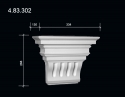 4.83.302 Polyurethane Facade brackets