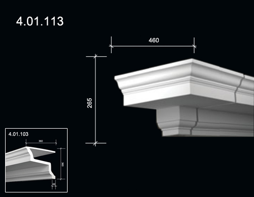 4.01.113 Polyurethane decorative elements