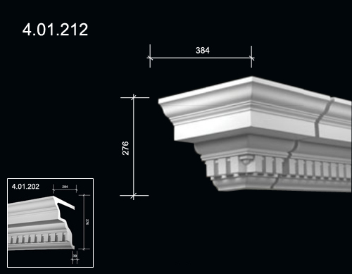 4.01.212  Polyurethane decorative elements